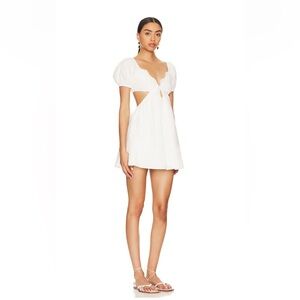 More to Come Jara mini dress in ivory